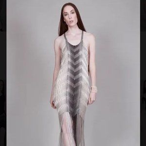 Alice Palmer Ceres Fringe Dress M